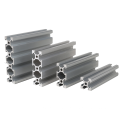 Foshan  industrial 2040 4080 linear aluminium track profiles dovetail aluminum extrusion